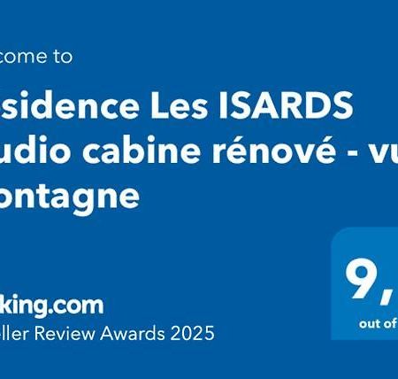 Residence Les Isards Studio Cabine Renove - Vue Montagne Font-Romeu-Odeillo-Via المظهر الخارجي الصورة